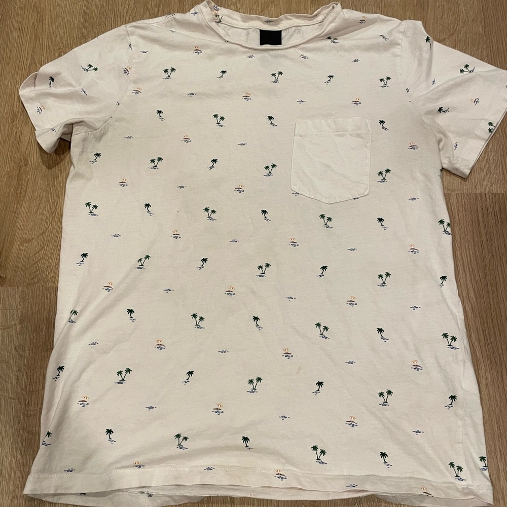H&M tropical T shirt